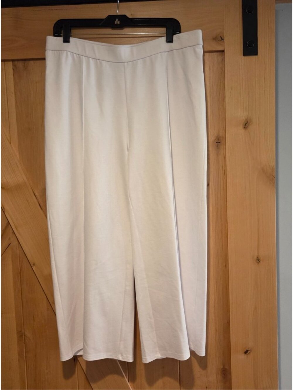 J Jill Wearever Capri Pant Women XL White Pull On Trousers New READ